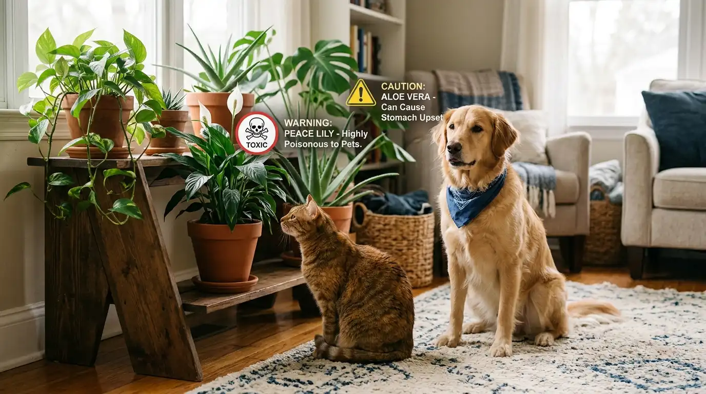 15 Common Houseplants That Are Toxic to Cats and Dogs in 2026