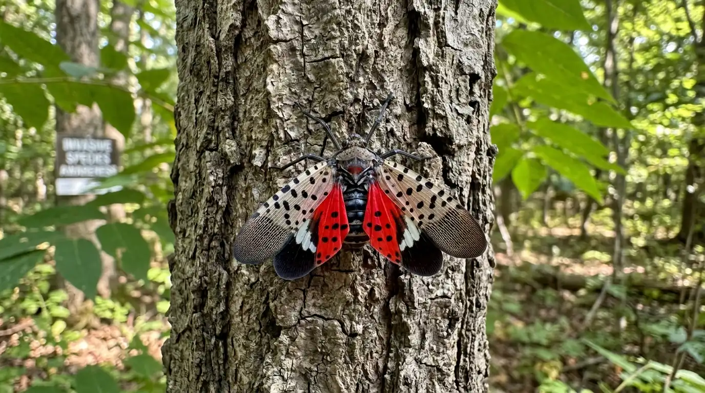 tree of heaven spotted lanternfly
