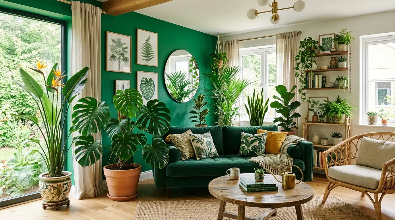tropical indoor plants